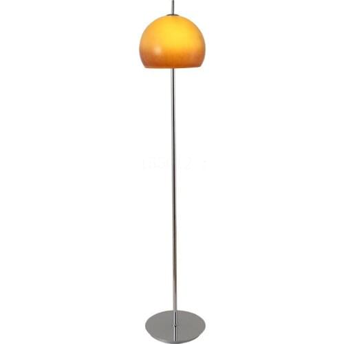 New Pattern Designer Mushroom Floor Lamp Nordic Retro Living Room Decoration Standing Lamp Home Decor Glass Lampshade E27 Lights