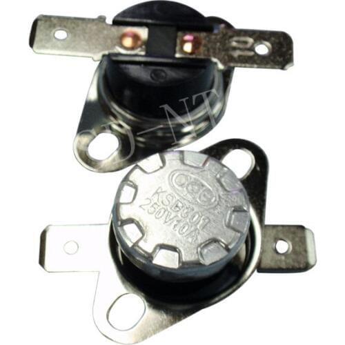 20PCS Thermostat KSD302/KSD301 0C-350C 10A250V 105C 110C 115C 120C 125C 130C 135C 140C 145C 150C 160 degrees Normal Closed