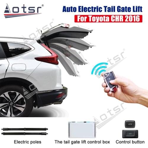 Smart Auto Electric Tail Gate Lift for Toyota CHR 2018+ with Remote Control Drive Seat Button Control Set Height Avoid Pinch