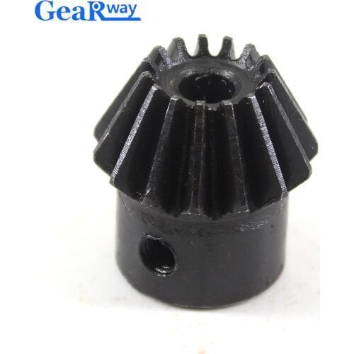 1.5Module 15T 30T Bevel Gear 1:2 2:1 Ratio 6/8mm Bore 90 Degrees Metal Bevel Gear Drive 15Teeth 30Teeth Commutation Steel Gears