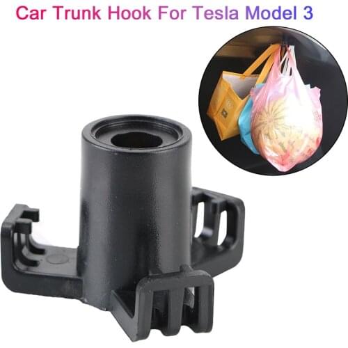 1pc Car Storage Hook Holder Stand Bracket Organizer Trunk Mounting Bolt Cover Accessories Error Free For Tesla Model 3 Model3