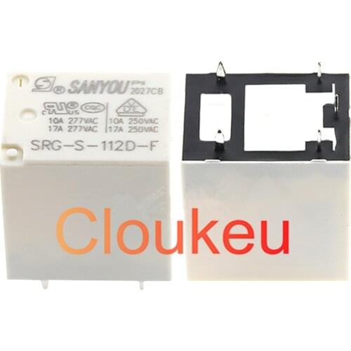 50Pcs Relay SRG-S-112D-F 12V 17A 5pin