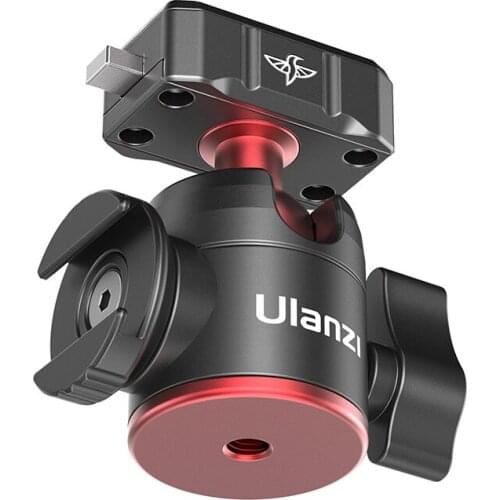 Mini Ball Heads Mount Adapter 2KG Payload With Quick Release Plate Cold Shoe Mount 1/4 Interface For Tripod Cameras Mounting New