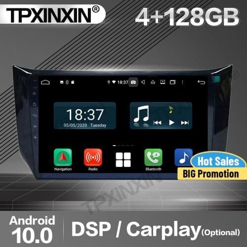 128G Carplay Car Radio 2 Din Stereo Receiver Android For Nissan Sylphy 2012-2014 2015 2016 2017 2018 GPS Player Audio Head Unit