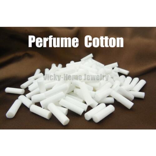 Free shipping White Aroma Cotton Essential Oils Perfume Replacement Perfume Cotton for Perfume Pendant drop shipping