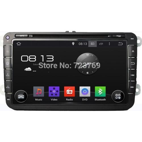 Pure Android 4.4.4 Car DVD GPS Navigation System for Volkswagen: SEAT/CC/POLO/Golf5/Golf 6 (offer installation tool for free)