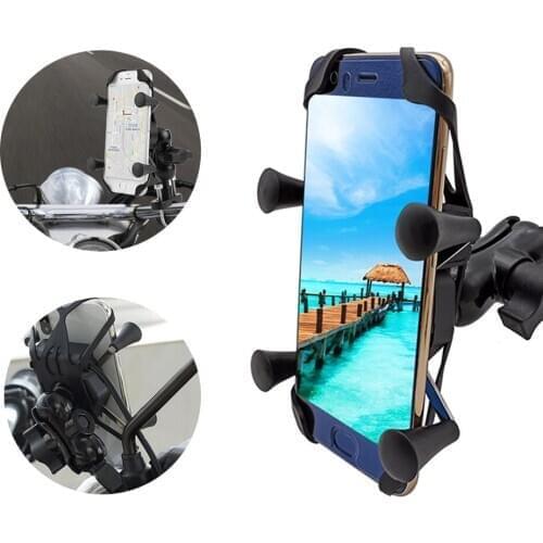 Mobile Holder Universal Motorcycle Phone Holder Handlebar Stand Bracket For Yamaha XTZ700 TENERE XT1200Z SUPER TENERE YZF R1