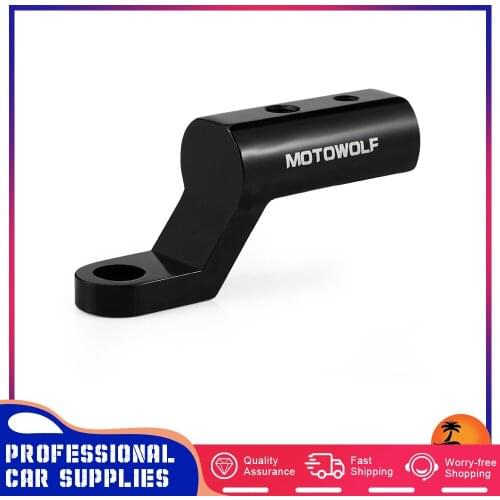 Motorcycle Rearview Mirror Expansion Bracket Multi-Function Clamp Holder Bar Phone Levers For Moto Bicycle Electric Bike