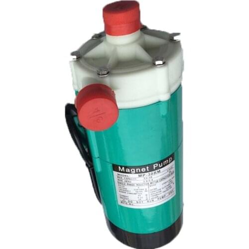 220V/60HZ Non-leakage Magnetic Water Pump Big Flow Magnetic Drive Liquid Pump Acid Resistance Clean Water Pump MP-30RM