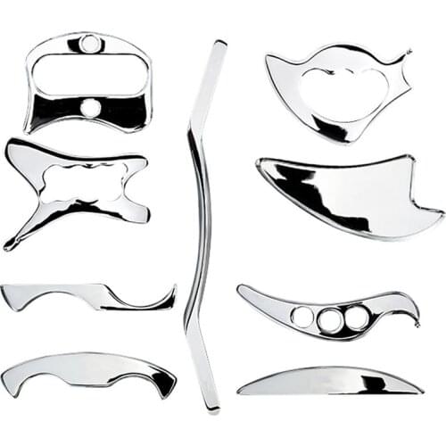 GuaSha Massage Tool for Muscle Relaxation Tissue Therapy Physical Recovery Remove Pain Fascia Scraper Massager Board Whole Set