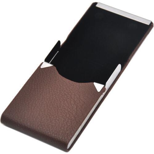 New Arrival Regular size PU Leather Cigarette Case(Hold 7 Regular size Cigarette) Portable Personality Cigarette Box