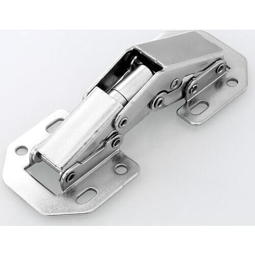 Cabinet Hinges 3/4 Inch No-Drilling Hole Bridge Shaped Hinge Spring Door Furniture Hardware With Screws Cupboard