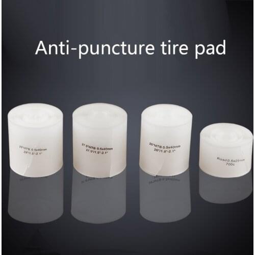 2 Pcs MTB Bicycle Bike Tire Liner Puncture Proof Pad Inner Mat Anti-Thorn Tape