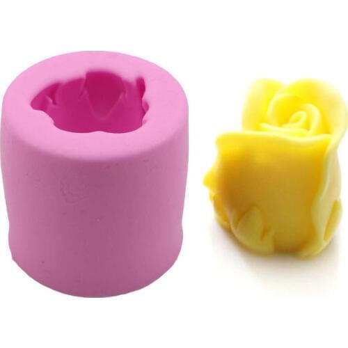 Silicone Cake Molds 3D Rose Flowers Cookie Soap Fondant Mould Decorating Tool Kitchen Accessories Clay Baking Molds Tools