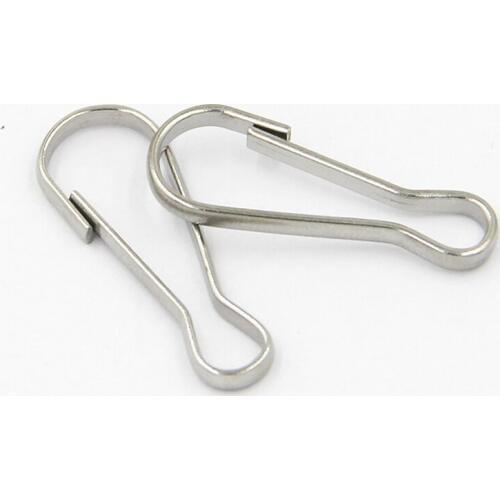 DIY leather craft stainless steel clip buckle clasp 100pcs/lot