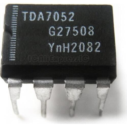 10pcs/lot TDA7052A DIP-8 TDA7052 DIP TDA7052B In Stock