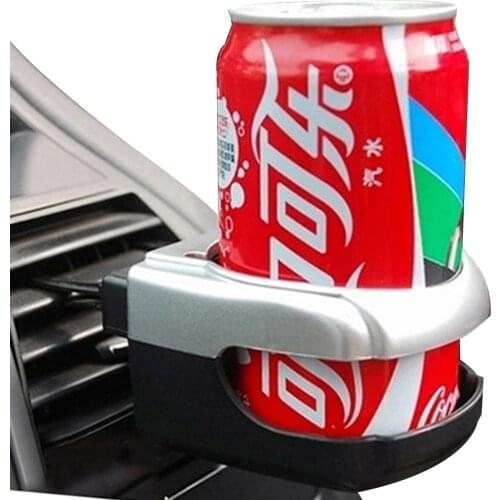 Car Water Cup Holder for Coffee Cola Milk Beverage Car Air Outlet Stand Car Styling Bottle Rack Mount Auto Seat Gap Storage Clip