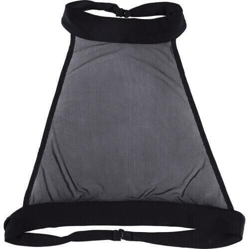 Women Sexy Lingerie See-through Mesh Bra Top Sleeveless Backless Halter Bras Vest Adults Porno Underwear Transparent Crop Tops