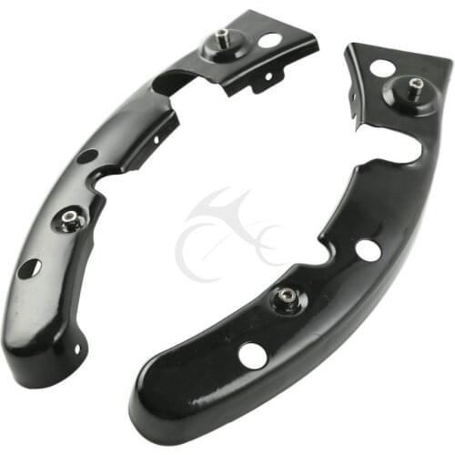 Motorcycle Black Rear Fender Struts Covers For Harley Touring FLHR FLTR FLHX 2009-2013 12