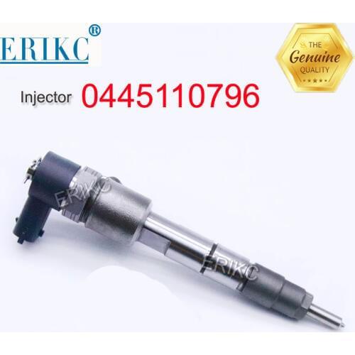 ERIKC High Quality Injector 0 445 110 796 New Diesel Injector Nozzle Set 0445 110 796 Fuel Injection Sprayer 0445110796