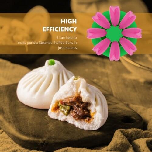 Chinese Baozi Mold DIY Pastry Pie Dumpling Maker Baking and Pastry Tool Steamed Stuffed Bun Making Mould Kitchen Gadget