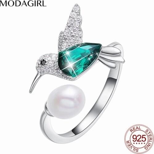 MODAGIRL Rings With Crystals