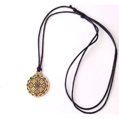 Fashion Viking Necklace For Women Men Strange Rune Antique Gold Show Your High Grade Rope Chain Talisman Amulet Dropshipping