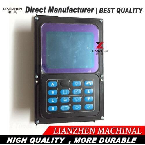 PC200-7 PC300-7 Excavator monitor for Komatsu replacement spare parts English LCD display panel 7835-12-3007