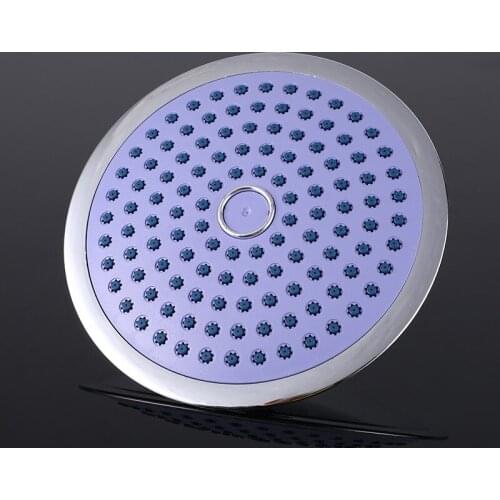 Household Fashionable Bathroom Top Spray Water Heater ABS Shower Head 20cm Diameter Showerhead