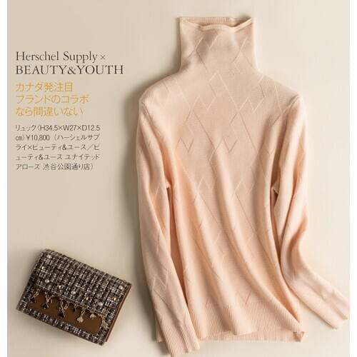 2020 autumn and winter new womens sweaters womens high-neck pullover sweaters fashion womens tops explosive sweaters