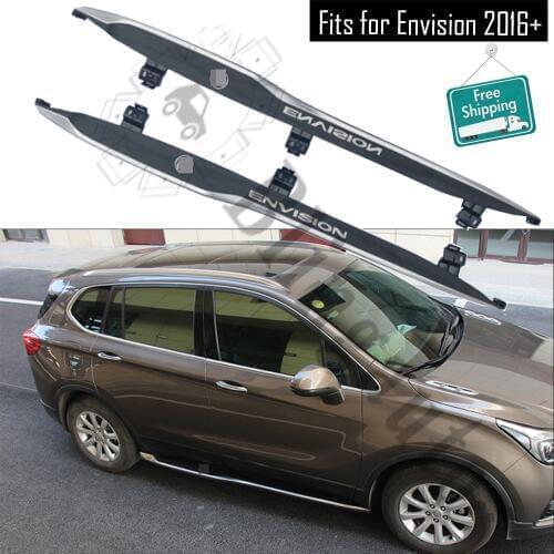 Fits for Buick Envision 2016+ 2Pcs left right running board side steps nerf bar car pedal side stairs