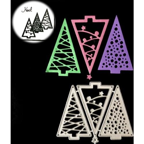 Christmas tree Cutting Dies Metal Dies Stencils DIY Scrapbooking Card Embossing