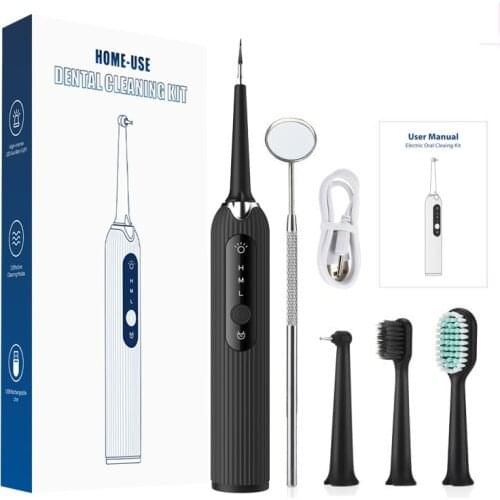 Sonic Oral Irrigator Dental Scaler Tooth Calculus Tartar Remover Clean Tongue Electric Toothbrush Whiten Hygiene Teeth Cleaner