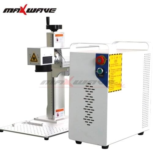 Split 20W 30W 50W Jewelry Silver Gold Brass Marker Fiber Laser Engraving Marking Machine