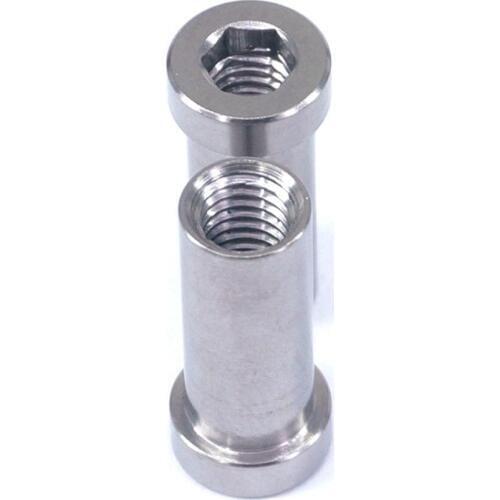 M6x18.5mm Ti GR5 Titanium Allen Head Pivot Nut For Bicycle Caliper Brakes