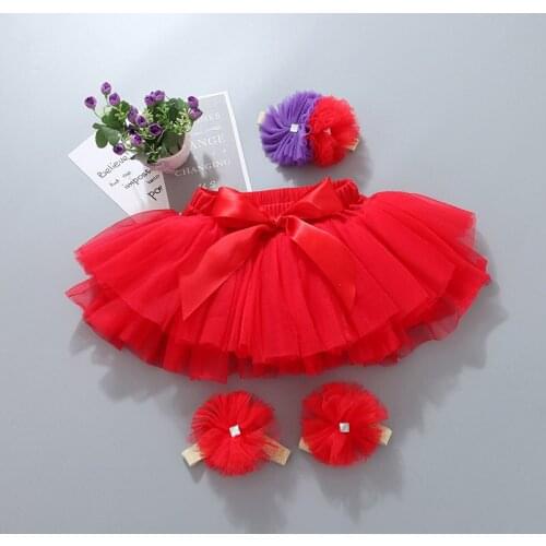 Fashion Girls Tutu Super Fluffy 6 Layer Petticoat Princess Ballet Dance Tutu Skirt Kids Cake Skirt Chritsmas Halloween Chothes