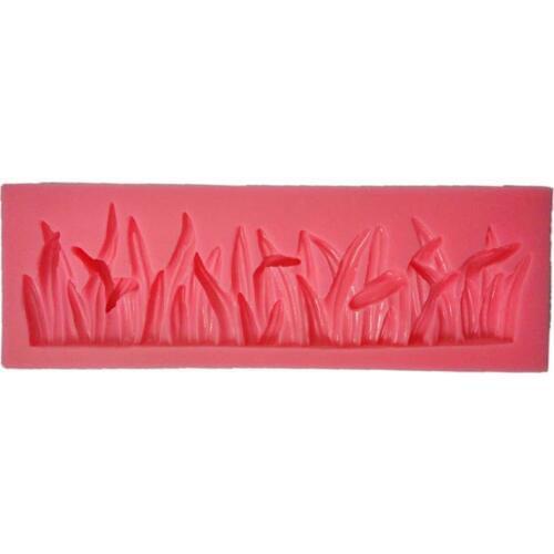Green Grass Candy Mold Cake Decoration Mould Fondant Chocolate Silicone Baking Mold Fondant Cake Decorative Molds E028