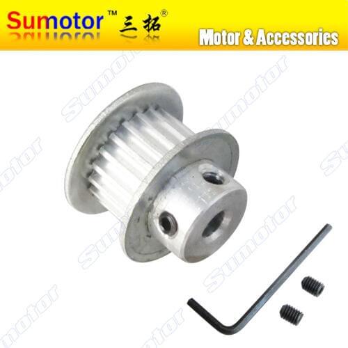 3M 20T Arc HTD tooth 20 Teech Pitch 3mm Bore 5mm 6mm 6.35mm Synchronization wheel Timing Pulleys for CNC 3D printer Robotics