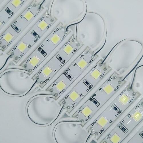500PCS/LOT SMD 5054 LED lighting module led back light for sign Waterproof 2 LED DC 12V Wholesale