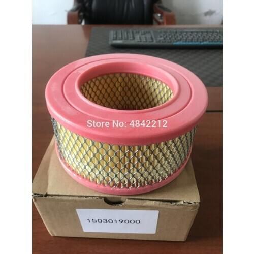 Free shipping 2pcs/lot alternative 1503019000(1503 0190 00)air filter element for GX7 air compressor parts