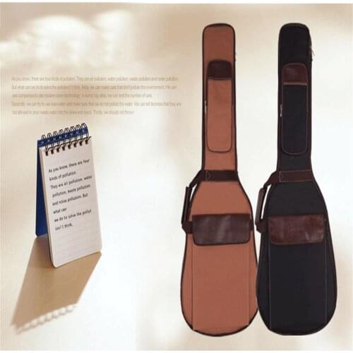 Guitar Bag Oxford Cloth 41 Inch Pu Cotton Guitar Bag Musical Instrument Accessories