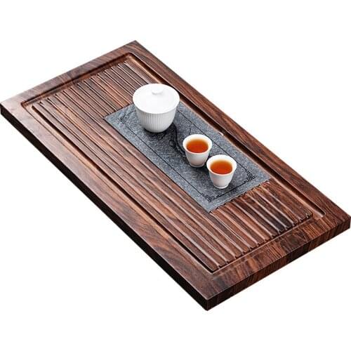 Afternoon Wooden Tea Tray Chinese Decoration Chinese Table Wood Tea Tray Ceremony Vintage Bandeja Madera Serving Trays DL60CP
