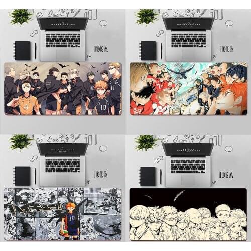 Gaming Mouse Pad Large Mouse Pad PC Gamer Computer Mouse Mat Anime Haikyuu Big Mousepad Keyboard Desk Mat XXL Carpet Mause Pad