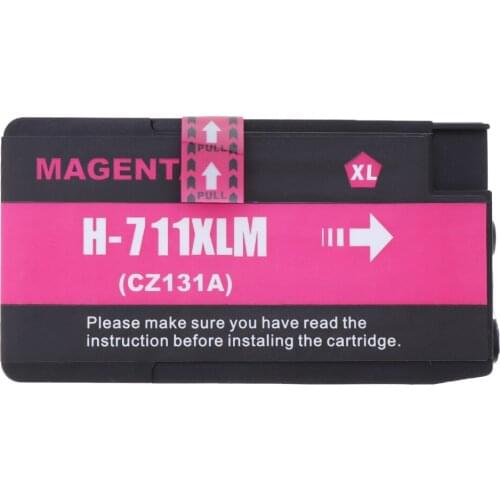 Magenta Ink Cartridges Suitable for 711 CZ133A CZ130A CZ131A CZ132A