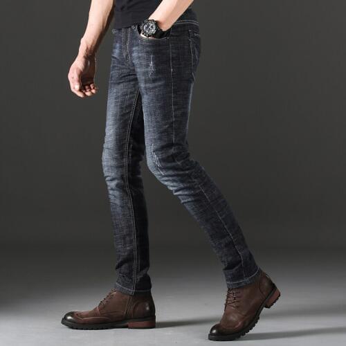 Men Jeans Homme Pants Biker Spijkerbroek Mannen Streetwear Black Celana Pria Pantalon Skinny Pantalones Vaqueros Hombre Hip Hop