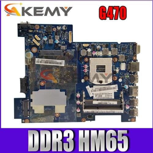 Akemy NEW PIWG1 LA-6759P For Lenovo G470 laptop Motherboard DDR3 HM65 REV:1.0 ( with HDMI port ) 100% tested
