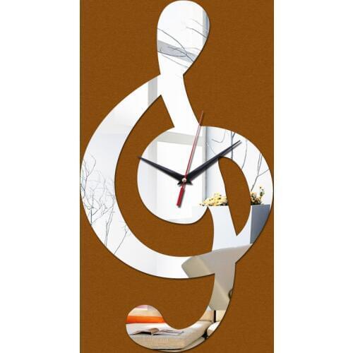 New arrival limited time-limited wall clock clocks watch home room quartz needle acrylic geometric stickers