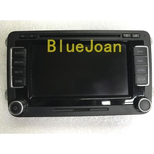 Original RNS510 complete face panel 6.5"LCD display Panel with touch screen panel for VW RNS510 car GPS navigation audio Fascias