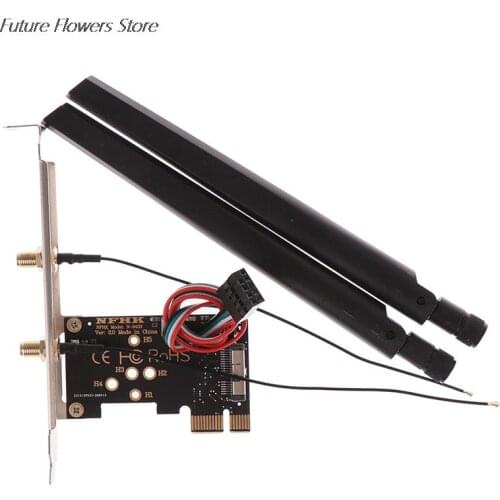 PCIe x1 to BCM94360CS2 WiFi Module Wireless Network Card Adapter Card Adapter