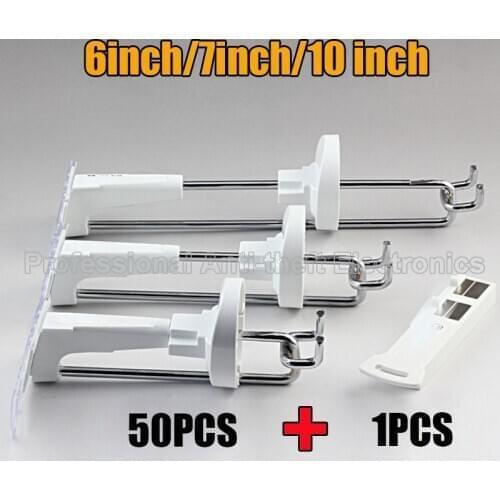 Pegboard/slatwall security display hook 7 inch 18cm accessaries supermarket store